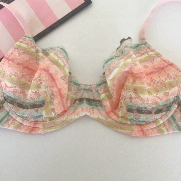 VICTORIAS SECRET BODY BY VICTORIA UNLINED DEMI BRA SIZE 34C NWT - Picture 8 of 16